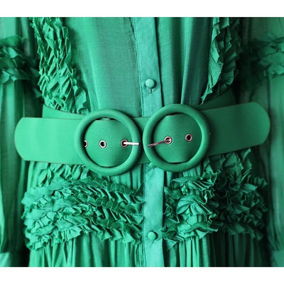 Frilled Maxi Dress