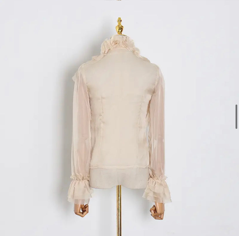 Amina Blouse - Champagne