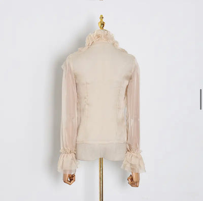 Amina Blouse - Champagne