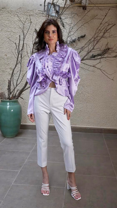 Amanda Ruffle Blouse