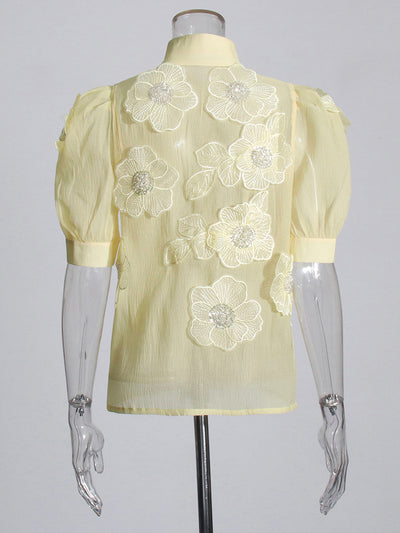 Daphne Shirt - Lemon