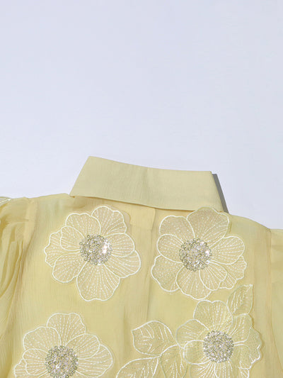 Daphne Shirt - Lemon