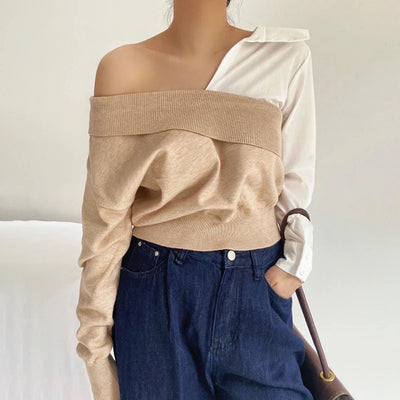 Faux Pullover Shirt