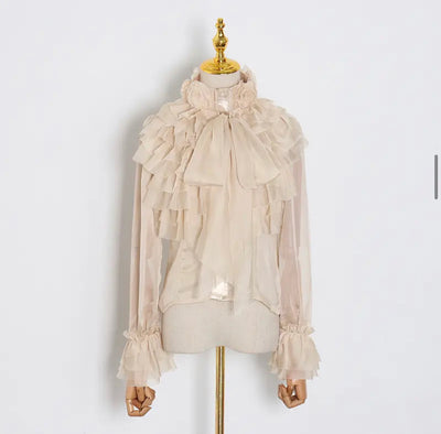 Amina Blouse - Champagne