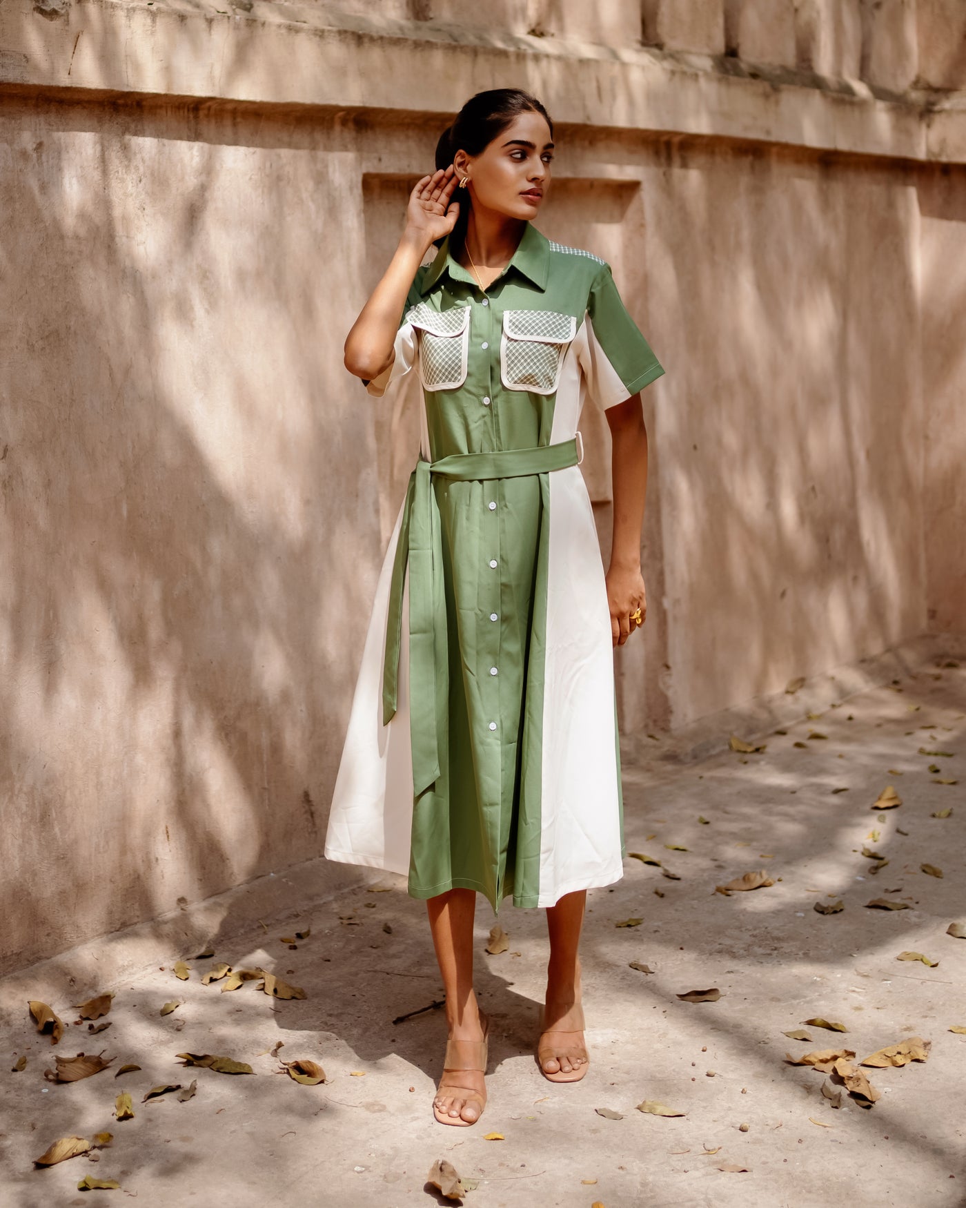 Retro Midi Dress