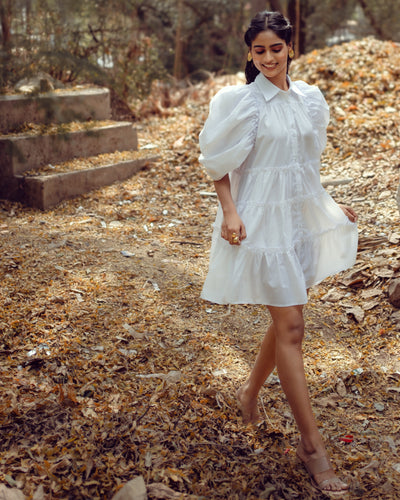 Cecilie Mini Dress - White
