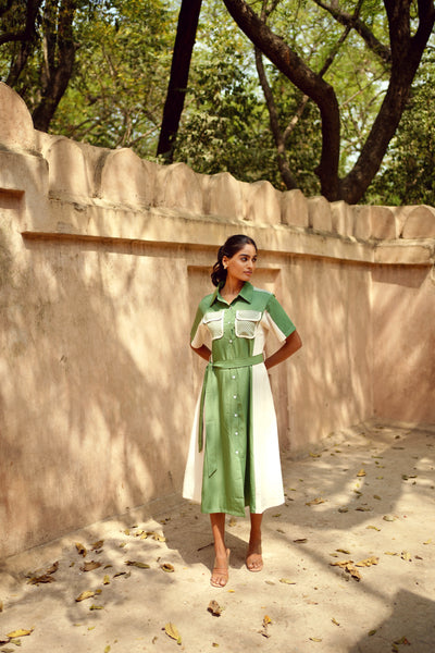 Retro Midi Dress