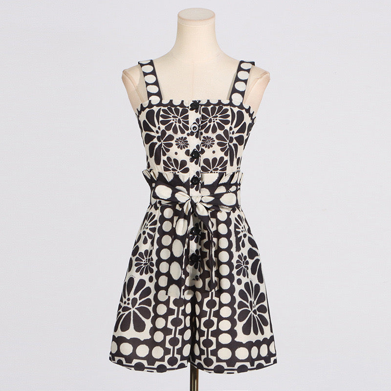 Palermo Romper - Black
