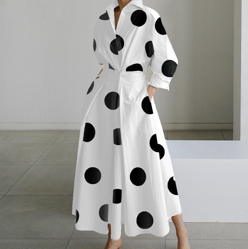 Polka Midi - White