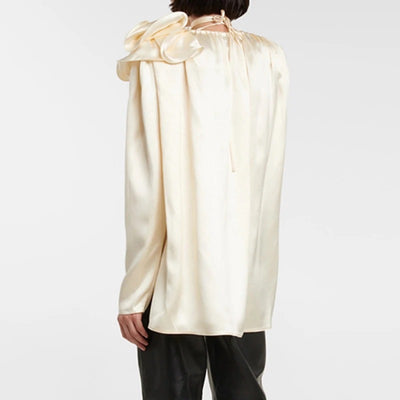 Silk Flower Blouse