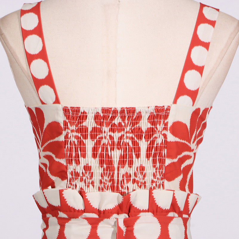 Palermo Romper - Red