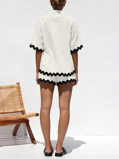 Birdie Coord Set - Cream