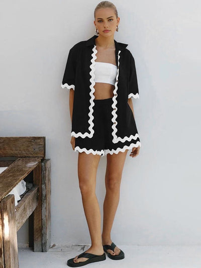 Birdie Coord Set - Black
