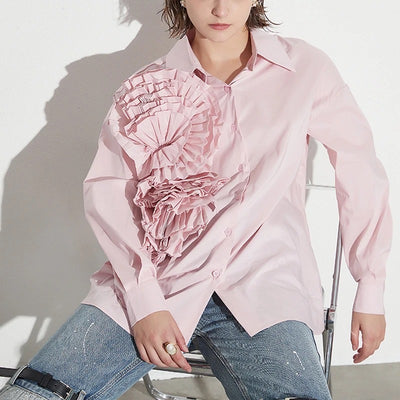 Rosette Shirt Pink