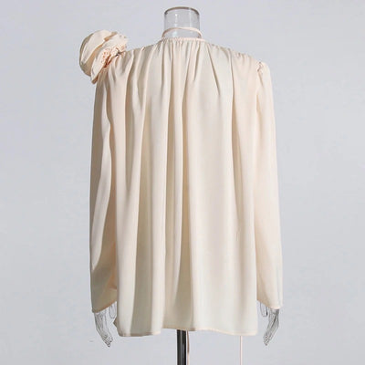 Silk Flower Blouse