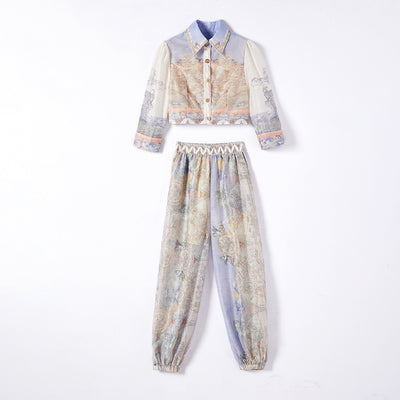 Lilac Dreamy Print Set