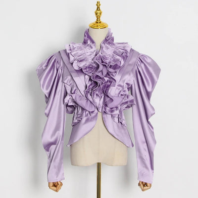Amanda Ruffle Blouse