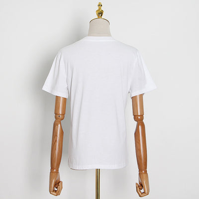Bow T-shirt - White