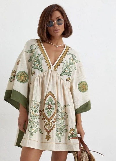 Eden Embroidered Dress