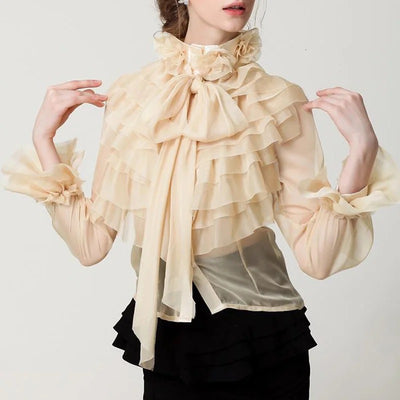 Amina Blouse - Champagne