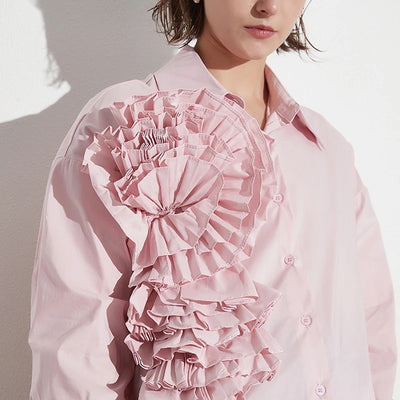 Rosette Shirt Pink