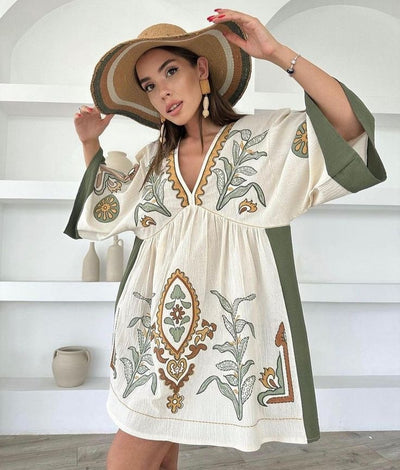 Eden Embroidered Dress