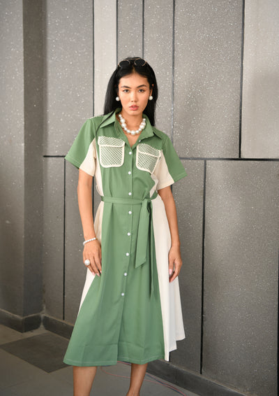 Retro Midi Dress