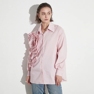 Rosette Shirt Pink