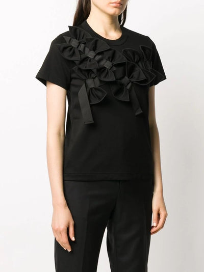 Bow T-shirt - Black