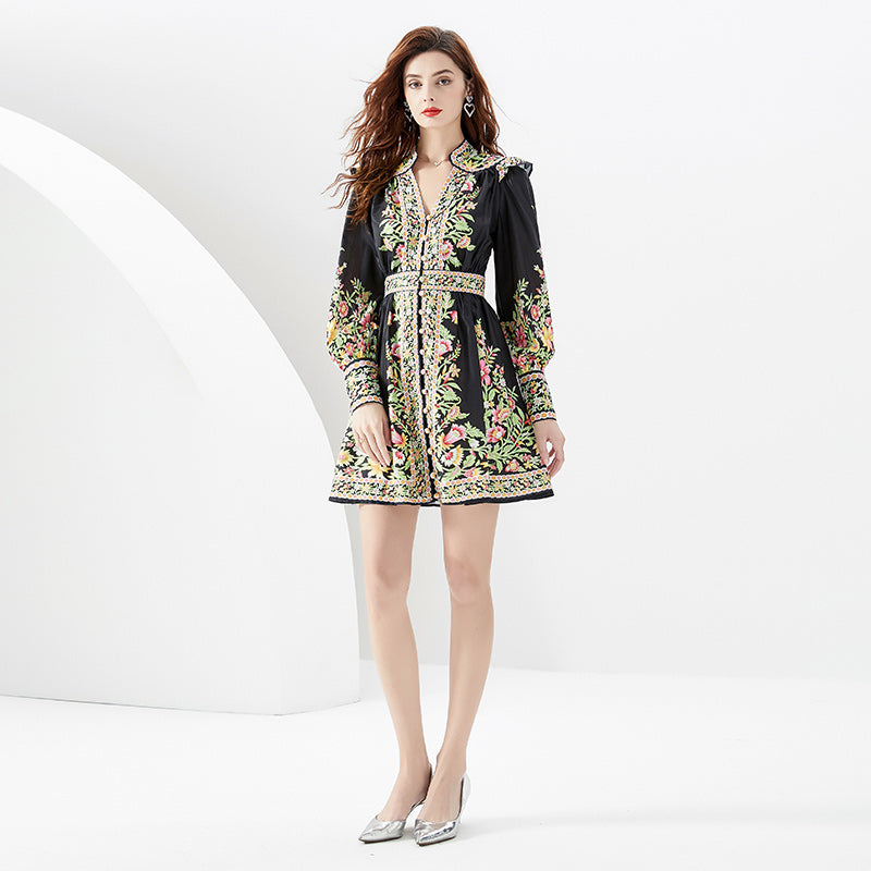 Flora Skater Dress