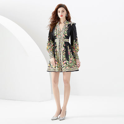 Flora Skater Dress