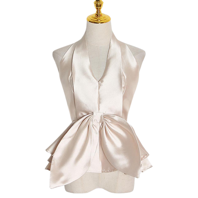 Champagne Halter Neck Top
