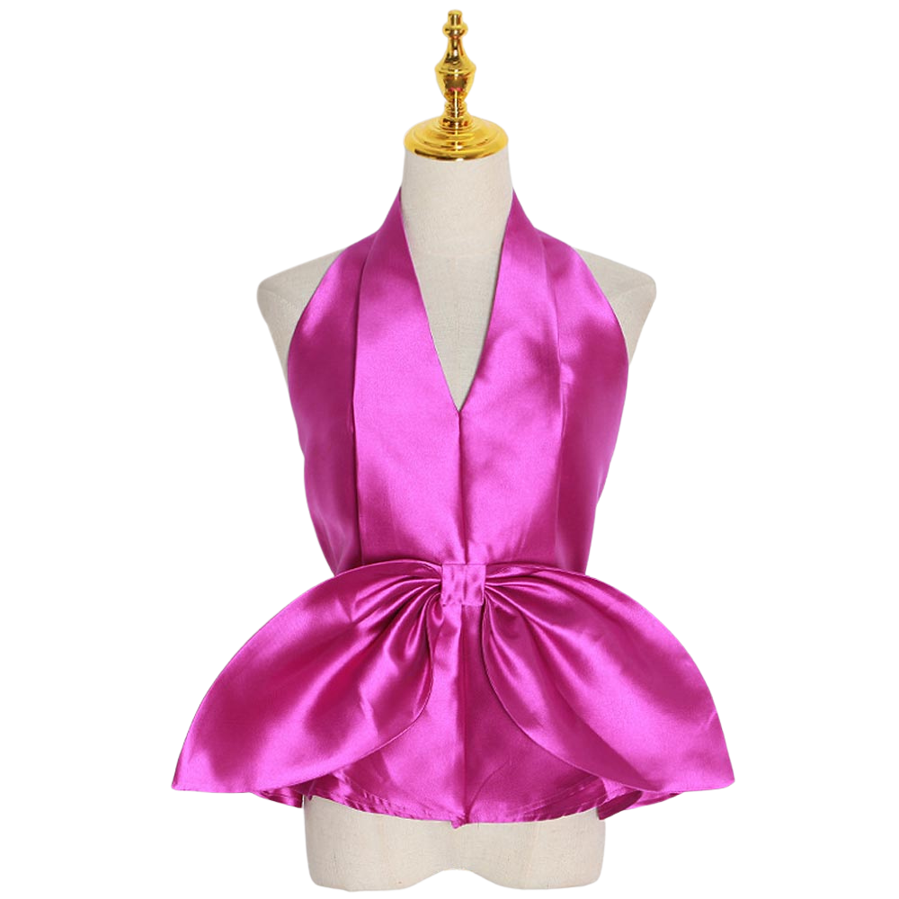 Pink Halter Neck Top
