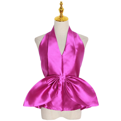 Pink Halter Neck Top