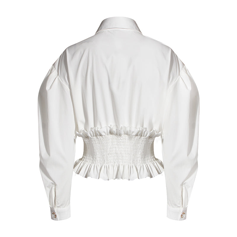 Vintage White Blouse