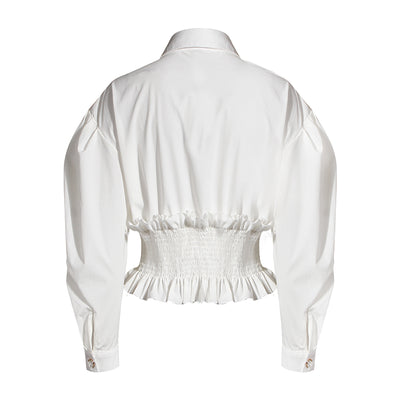 Vintage White Blouse
