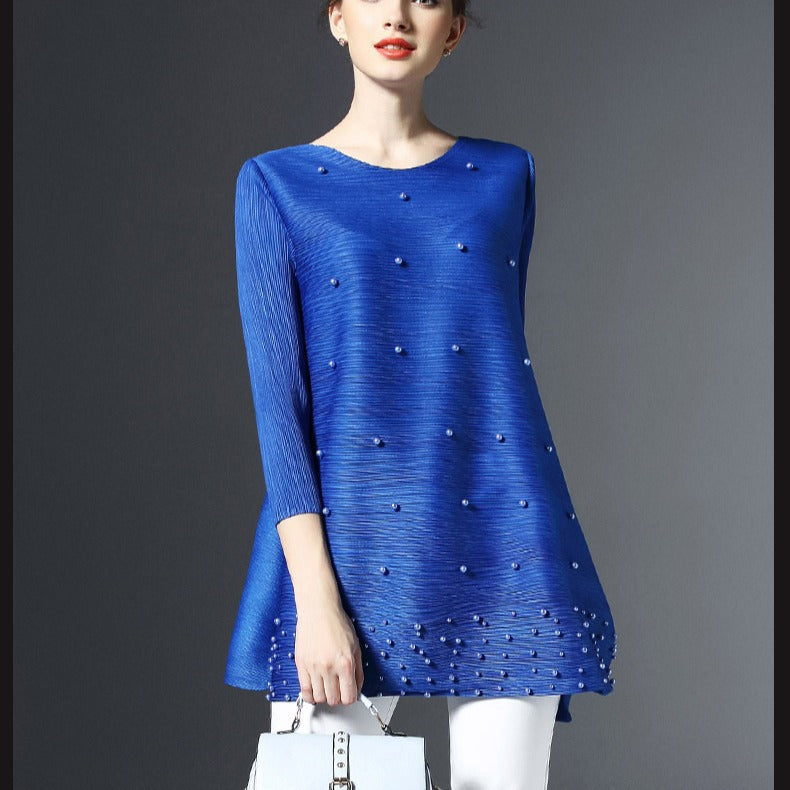 Lisa Pearled Top