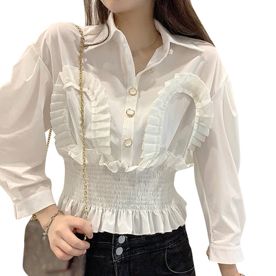 Vintage White Blouse