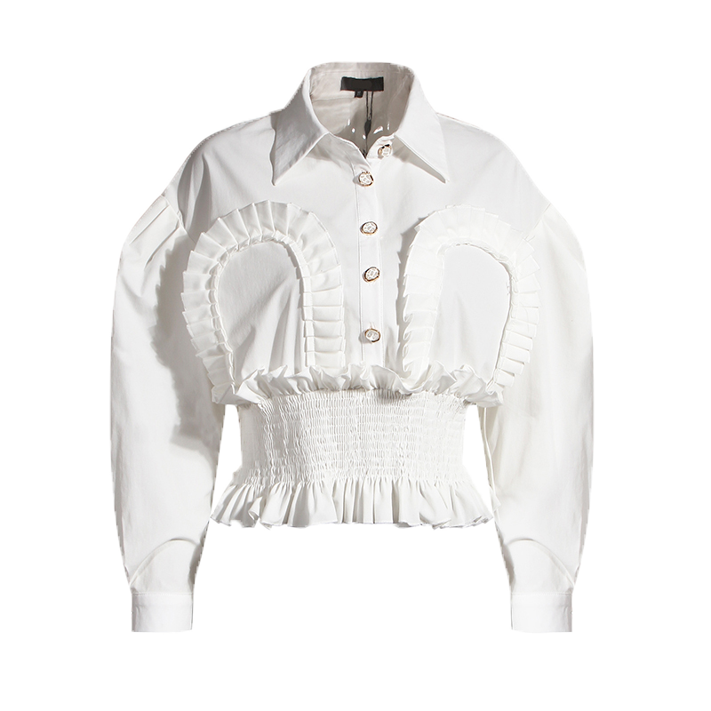 Vintage White Blouse