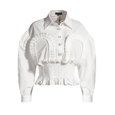 Vintage White Blouse