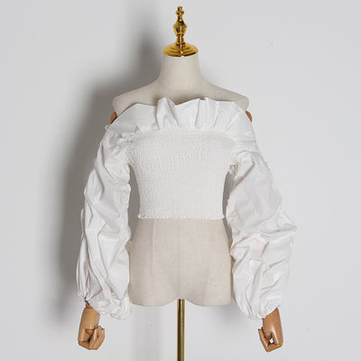 Ruched Crop Top