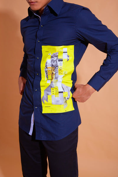 Blue & Yellow - XS/S/XXL