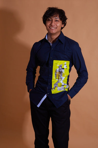 Blue & Yellow - XS/S/XXL