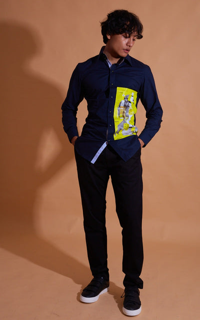Blue & Yellow - XS/S/XXL