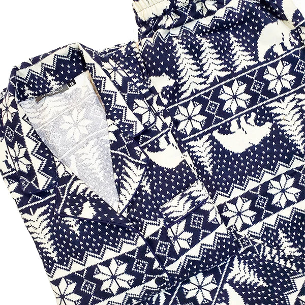 Winter Wonderland Flannel Nightsuit Set