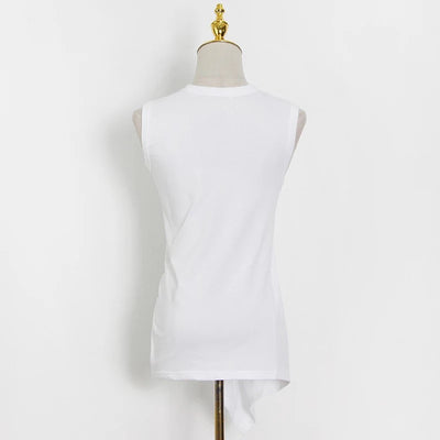 Side draped top