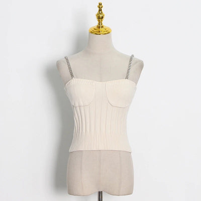 Two piece knit set - cream