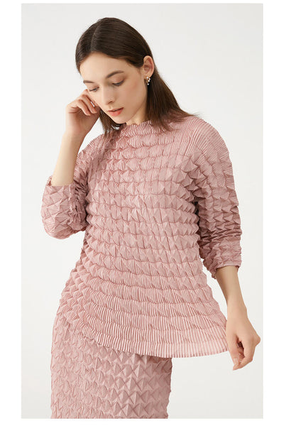 Prism pleated Top
