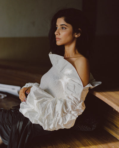 Ruched Crop Top