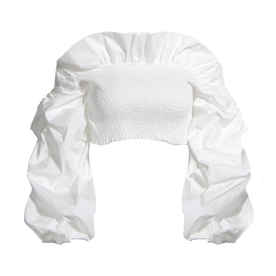 Ruched Crop Top